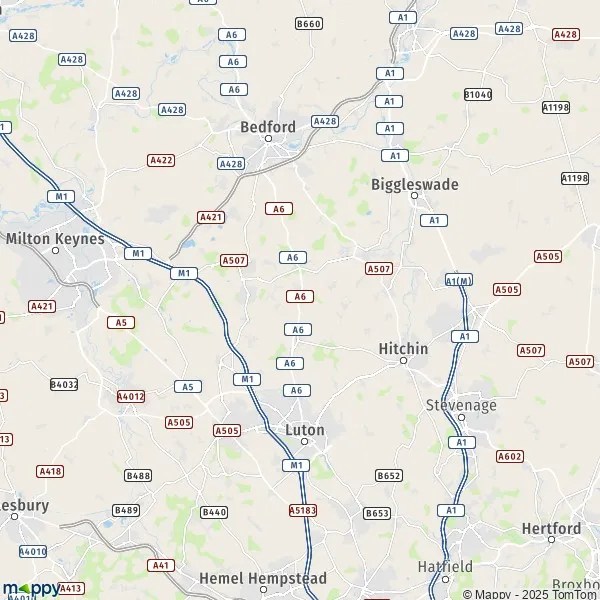 Map Arlesey map of Arlesey (SG15 6) and practical information